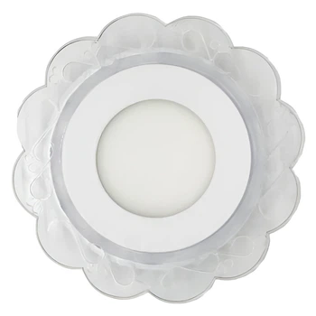 LED панель Lemanso "Ромашка" 3W + 3W с красной подсветкой 320Lm 4500K (LM909)