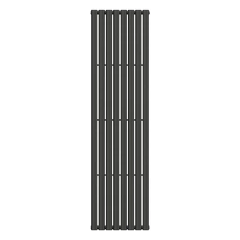 Трубчастий радіатор Navin Ellipse 1800x480x55 мм вертикальний чорний (02 245032 4818)
