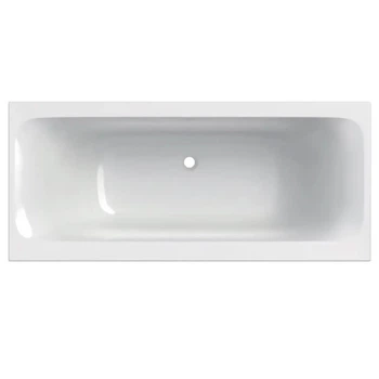 Ванна акрилова Geberit Tawa Slim Duo 170 х 75 см, з ніжками, центральний злив (554.123.01.1)