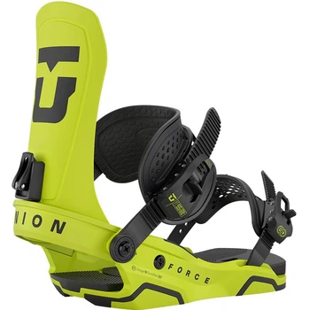 Крепления для сноуборда Union Force Team Hb Cyber Lime крепы для фрирайда юнион универсальные сноубордические all mountain M