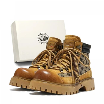 Чоловічі черевики Palladium Martin Boots Graphic Jacquard V11 Yellowish Brown 41 Жовтий 79715-001-M