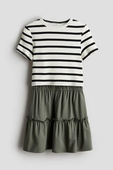Юбка H&M 1224668ОА хаки 146-152см