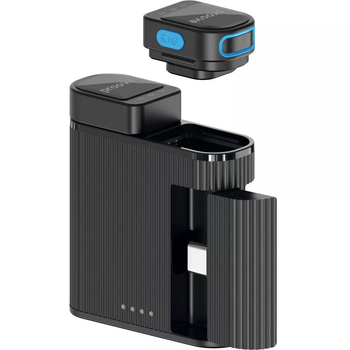 Беспроводной петличный микрофон Proove DualCast 70мАг Type-C/Lightning з кейсом Черный (PDWM00002001)