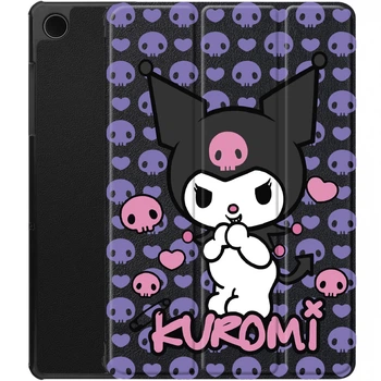 Чохол для Samsung Galaxy Tab A11 Plus 11" Kuromi Purple Skull (69890)