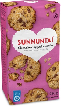 Упаковка Овсяная мука без глютена SUNNUNTAI 750г х 10шт