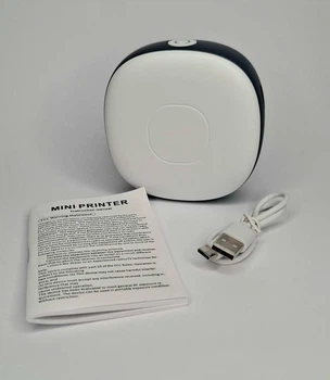 Мини-принтер портативный Mini Printer для телефона с термопечатью DS-343