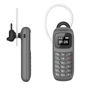Мобільний телефон BM70 міні з Bluetooth-гарнітурою (L8Star) сірий
