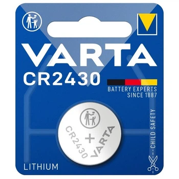 Батарейка VARTA CR 2430 BLI 1 LITHIUM (6497)