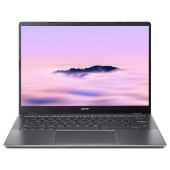Ноутбук Acer Chromebook Plus CB514-6H 14" WUXGA IPS, Intel 3-N355, 8GB, F256GB, UMA, ChromeOS, серый