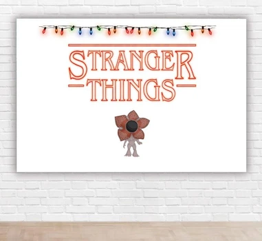 Паперовий плакат "Дивні Дива. Stranger Things. Загадкові події" розмір 100х150 см