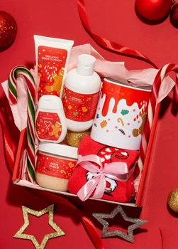 Подарочный NaNiBeauty Magic Christmas Box на 6 предметов с ароматом ванильного пряника и новогоднего настроения!