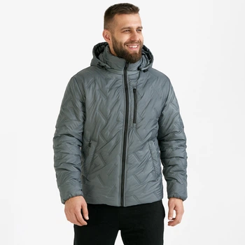 Мужская куртка RiccardoPF 2XL еврозима серая