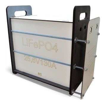 Корпус Эконом для LiFePO4 - 130х8s EVE (130Ah 130Ач на 8 ячеек) Бокс Аккумуляторы (Разбор) Деревянный Ящик Коробка под Элементы Батареи