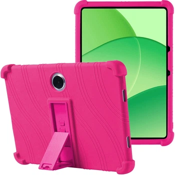 Дитячий чохол TPU Wave with Stand для Oppo Pad SE 2025 / OnePlus Pad Lite 2025 з підставкою pink