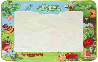 Mata wodna do malowania KIK 120×90 cm Świat owadów (5903039767812)