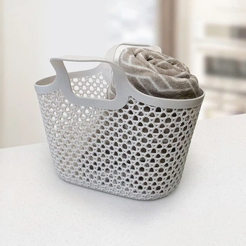 Кошик для зберігання універсальний MBM HOME FH-08 GRAY пластиковий сірий