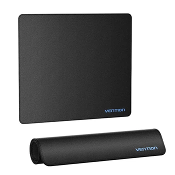 Игровой коврик для мыши Vention 450x400 мм 4 мм прошитые края Черный (KDZB0)