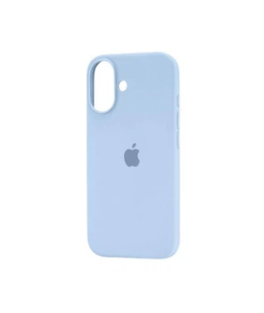 Чехол для iPhone 16 силиконовый Soft-touch Silicone Case Full Size (AA) Sky Blue