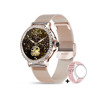 Смарт-часы Smart Watch NX19 Pro с функцией Bluetooth звонка Розовое золото Б/У