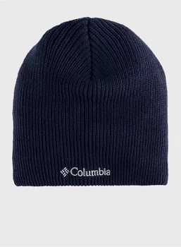 Шапка бини Columbia с логотипом 1159831579 (Синий One size)