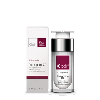 Пилинг для осветления кожи лица с ТХА кислотой BDR Re-action EP 30 ml