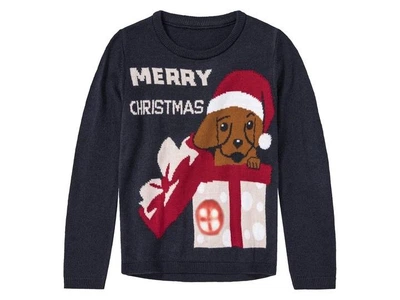 Светр різдвяний синій Merry Cristmas Pepperts 134-140см (400012123)