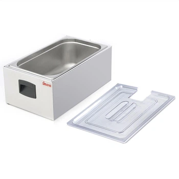 Емкость на 27 л для су-вида Softcooker Sirman S/s container GN 1/1 w/lid