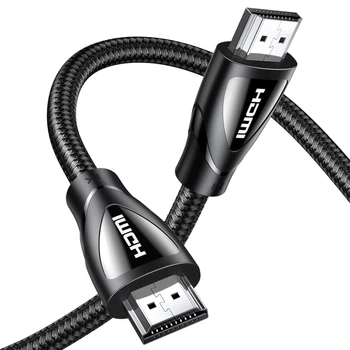 Кабель Ugreen HD140 HDMI 2.1 1.5 м Черный 48 Гбит/с 8K 60Hz 4K 240Hz HDR10+ eARC (80402)