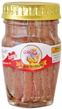 Анчоуси філе ТМ "Gold Fish" 80 г