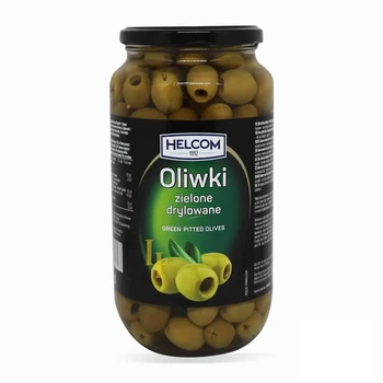 Оливки Helcom зелені без кісточки 935 г
