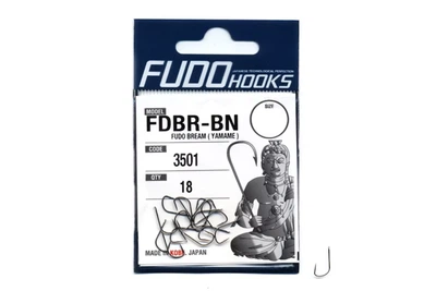 Крючки Fudo Bream Yamame Black №12 (18шт/уп) (6131003002)