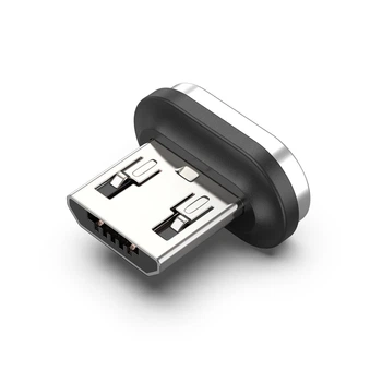 Магнітний конектор Vention Micro-USB 2A 480 Мбіт/с Сріблястий (KBVB0)