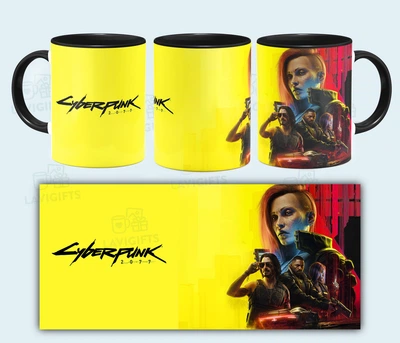 Чашка Cyberpunk 2077 330 мл Чёрная