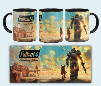 Чашка Fallout 4 330 мл Чорна