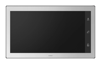 Мультиформатный видеодомофон ARNY AVD-1040 2Мп 10'', Silver