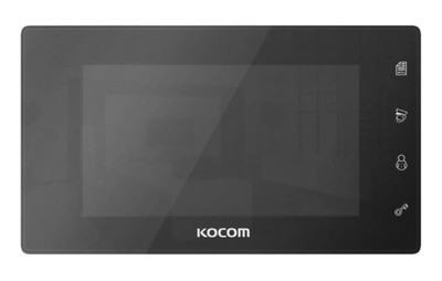 Аналоговый видеодомофон Kocom KCV-504 Mirror 7'', Black