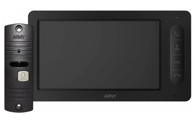 Комплект ARNY AVD-7005 (AVD-705 7'' + AVP-05 (v.2) 74°), Black + Brown