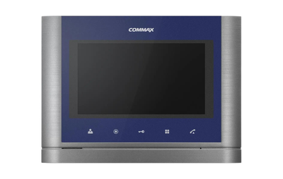 Аналоговый видеодомофон Commax CDV-70M 7'', Blue + Dark Silver