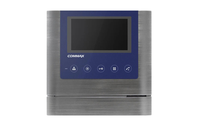 Аналоговый видеодомофон Commax CDV-43M 4.3'', Blue + Dark Silver