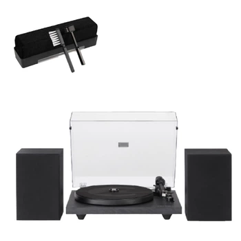 Виниловый проигрыватель Crosley C62 Black + в подарок набор для чистки винила