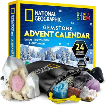 Адвент календарь с драгоценными камнями NATIONAL GEOGRAPHIC Gemstone Advent Calendar