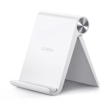 Подставка для телефона Ugreen LP106 4-7.9 дюймов складная настольная 0-100° Белый (80908)