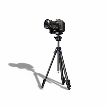Штатив Ugreen LP915 алюминиевый 165 см, 3D голова 360°, до 15 кг, с держателем для смартфона Черный (55925)