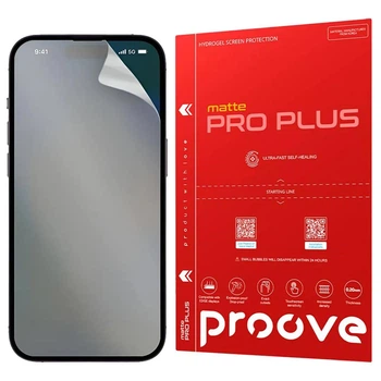 Защитная 3D гидрогелевая плёнка Proove PRO PLUS для Apple iPhone 17 Air, матовая на экран