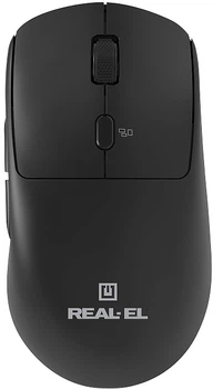 Мышь Real-El RM-355W Wireless Black (EL123200054)