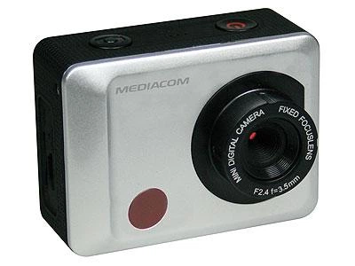 Экшн-камера Mediacom SportCam Xpro 210 HD пульт, водозащитный бокс, полный комплект креплений