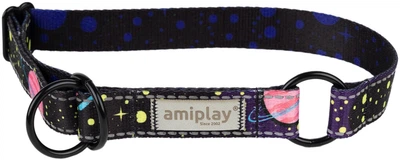 Нашийник для собак Amiplay BeSpace півзачіпний XL Milkyway (5907563307513)