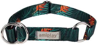 Нашийник для собак Amiplay BeHappy півзачіпний XL Jungle (5907563305847)