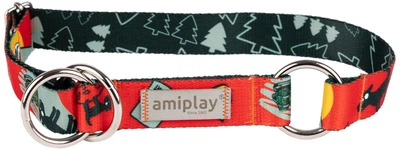 Нашийник для собак Amiplay Amik півзачіпний XL TravelDog (5907563309661)