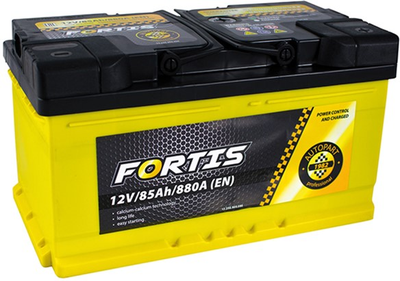 Автомобильный аккумулятор 85 Ah/12V FORTIS sb_низький (0) Euro (FRT85-00L)